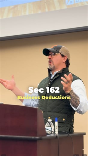 2.3K views · 33 reactions | Section 162 of the tax code is where you’ll find majority of your ordinary business deductions #businesstips #businessowner #smallbusinessowner #realestateinvesting #realestateinvestor #airbnbowner #airbnb #realestatelife #biggerpockets @biggerpockets #taxattorney #taxlawyer | Brian T. Boyd | Facebook