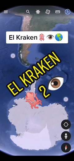 El kraken es real? 👁️🦑✨#viral #earth #parati #gmaps #perturbador #mar #kraken #fypage #terror #tiktok #google #up #apg #2022 #real #fyp #shadowbanned #ubicacion #dkb