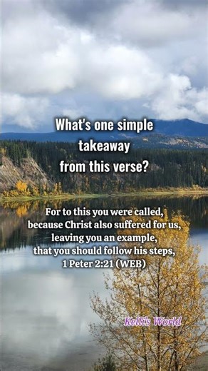 Follow His Steps | 1 Peter 2:21