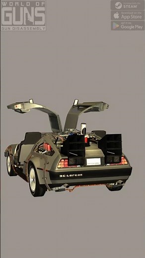 Back to the Future DeLorean – Time Machine Mode #timemachine #backtothefuture