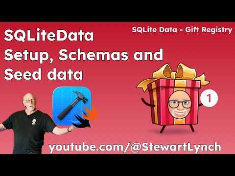 SQLiteData Part 1: Setup, Schemas and Seeding Data