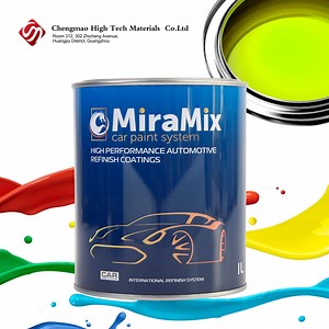 [Hot Item] Mixing Toners Manufacturer Miramix Automotive Paint 1K/2K Color Tinting Auto Repair Car Refinishing Paint for Auto Body Shop