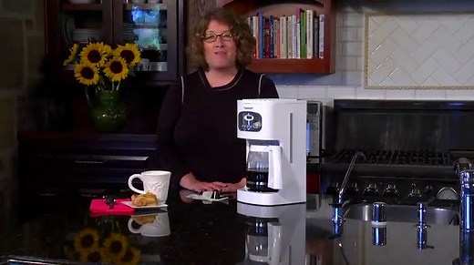Cuisinart DCC-1100 12-Cup Programmable Coffeemaker, White