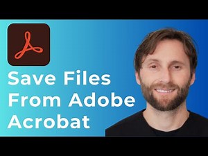 How to Save File From Adobe Acrobat [Full Guide]