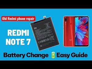 Redmi Note 7 Battery Replacement | How to Change Redmi Note 7 Battery Step-by-Step #redmi #repair