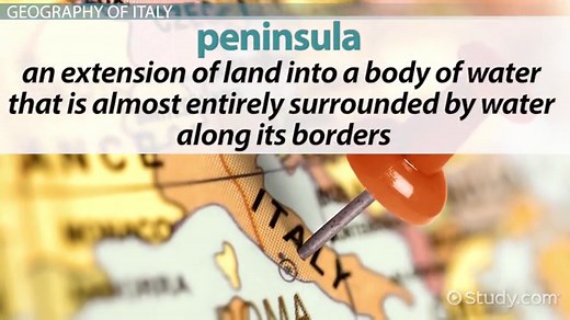 Italy Geography, Physical Features & Map