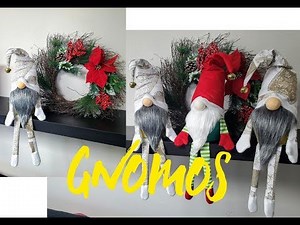 Cómo hacer un GNOMO para navidad? Tutorial incluye cómo hacer el Patrón.