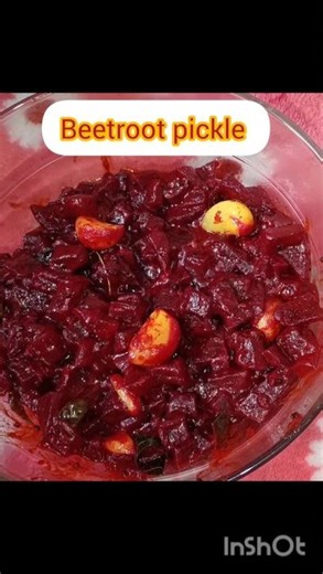 Kerala special Beetroot Achar #pickle 😋 பீட்ரூட் ஊறுகாய் #beetroot #recipe #shorts