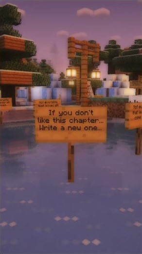 If you don't like this chapter... Write a new one...