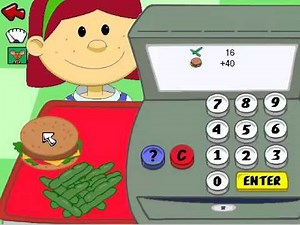 Jumpstart 1st Grade (Classic 1995 Version) Cash Register Activity