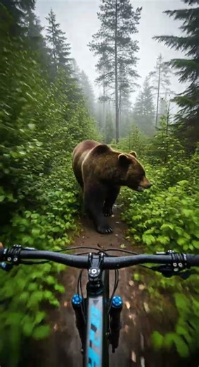 NO WAY😂 Watch this bear's hilarious dance move #funny #viral #bear