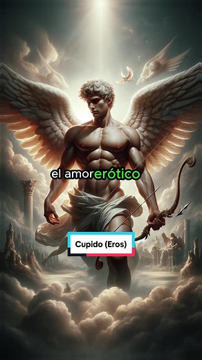 Cupido (Eros), dios griego del deseo amoroso #cupido #mitologiagriega #mitologiaromana #diosesgriegos #diosesromanos #sanvalentín