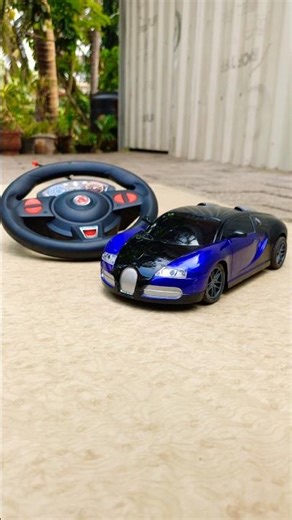 1 Bugatti Remote Control Car Unboxing & Testing Video #shorts
