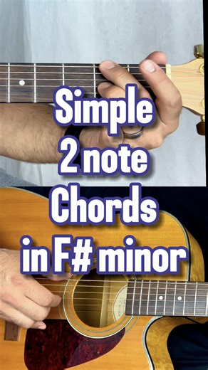 12K views · 148 reactions | So simple! Hypnotic 2 note chords! Fingerpicking of an awesome chord progression in F# minor. #reels #guitar #fingerpicking #beautifulguitar #relaxingmusic #guitarlesson #simpleguitar #popmusic #popguitar #fingerstyle #learnguitar #originalmusic #chords | LaPain Music | Facebook