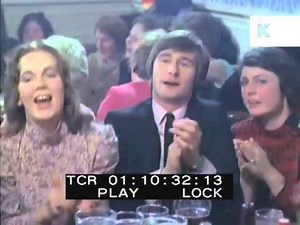 1970s English Pub Singalong, People Drinking Beer, Singing, Weekend