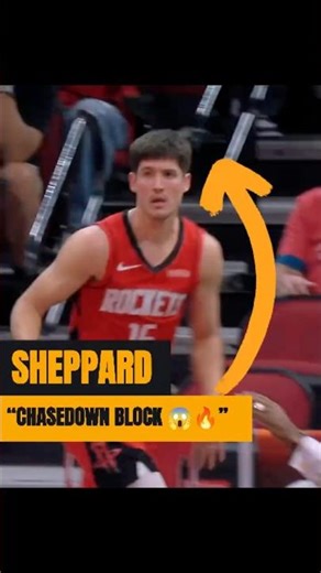 REED SHEPPARD EMPHATIC CHASEDOWN BLOCK 😱🔥 #shorts