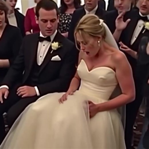 2.7M views · 3.9K reactions | During the wedding, something shifted beneath the bride’s dress! The groom went white, and the guests gasped when they saw it… Watch in the comments. | Story life | Facebook