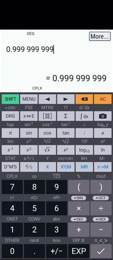 0.999… = 1 🤯 | The Math Truth Your Calculator Knows