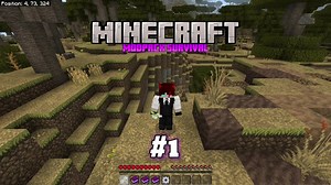 Minecraft Modpack Survival Gameplay Episode 1
