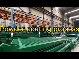Powder Coating Process of Steel Material | Foshan Shengbang Steel Structure Co., Ltd.