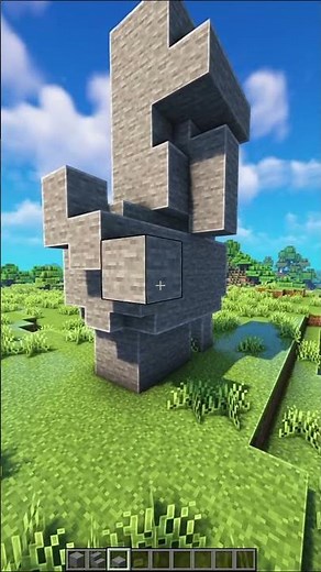 Minecraft Build Series: Iron Golem Statue