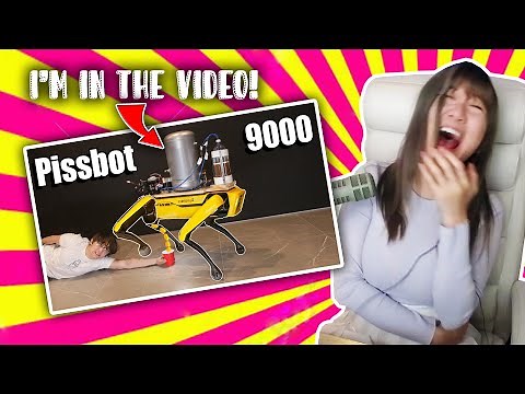 Aria Reacts to Michael Reeves: Teaching a Robot Dog to Pee Beer