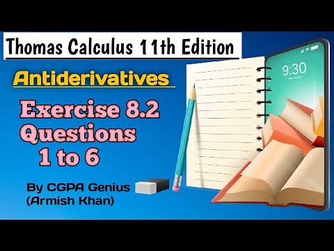 Thomas Calculus 11th Edition||Exercise 8.2 ||Questions 1 to 6