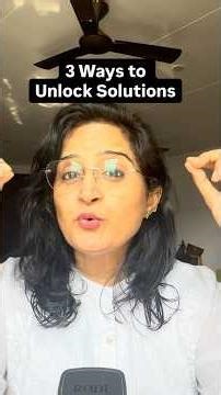 Every question/problem has answer ,Ask for answers/ solution in 3 ways #mindfullnesspractice #nlp