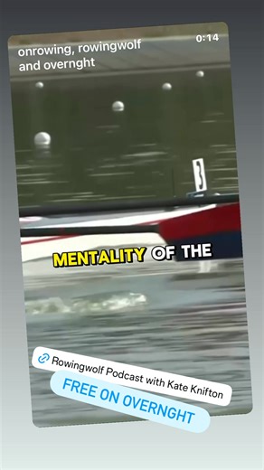 Rowingwolf podcast with Kate Knifton ( and company) An Overnght production , in front of the paywall https://www.overnght.com/player/aa9d454 ... 6300c48980 Kate Knifton World Champion and Texas alum Kate Knifton joins us to share her journey from discovering rowing in football country to standing atop the world championship podium . She reflects on life as a Texas athlete under coach Dave O, the leap to the U.S. national team, and the mindset that fuels her through setbacks and success alike. Ka