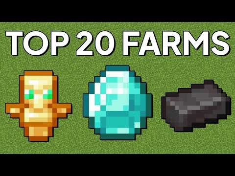 TOP 20 FARMS IN MINECRAFT 1.21.11