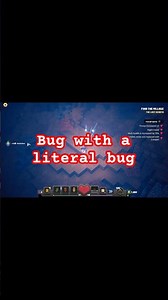 A Bug with a literal Bug #minecraftshorts #minecraftdungeons #short