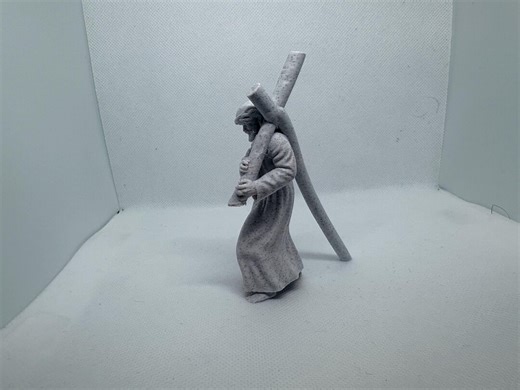 Jesus Carrying the Cross Statue – Catholic Lenten Decor – Christian Religious Figurine – Passion of Christ Devotional Art – Faith Gift - Etsy
