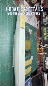 Revell Type IX 1/72 Scale Submarine | Assembly, Details, and Kit Quality | Plastic Modeling