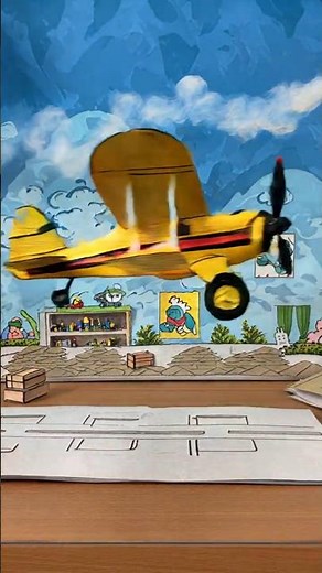 From Paper to Air Combat – Watch This DIY WW1 & WW2 Plane Diorama Come Alive #modelplanes