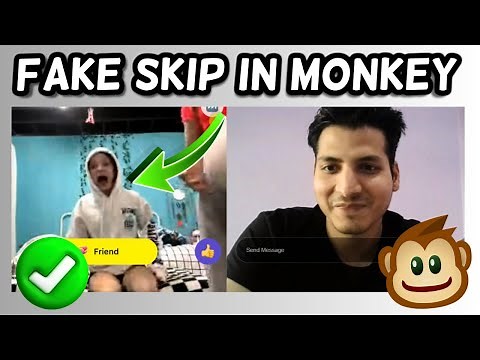 How to Fake Skip in Monkey Video Chat PC