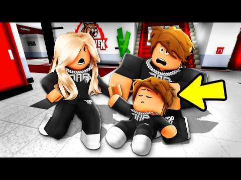 Baby Tap FAINTED in School.. (Broookhaven RP)