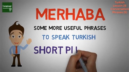 4 hours of Turkish lessons