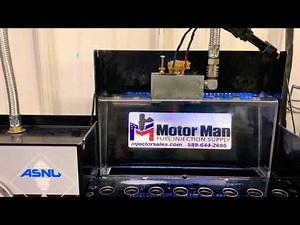Motor Man - GM Throttle Body Fuel Injector Spray Pattern and Flow Rate Test