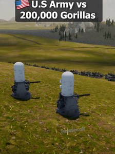 U.S Army vs 200,000 Gorillas | epic battle simulator
