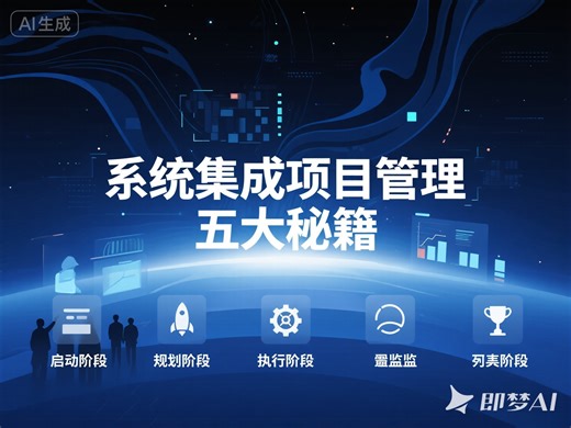 系统集成项目管理：从入门到精通