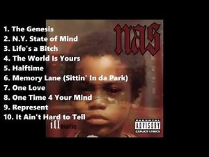Nas - Illmatic FULL ALBUM HQ (remastered 2024)
