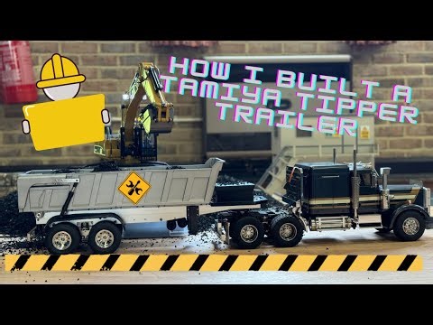 How I built my own 1/14th scale Tamiya tipper trailer