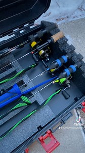 Locked and loaded… the rod case is ready for battle. Busy week ahead… early ice 2.0 here we go!! 👊😎 #icefishing #icefish #icefishingnation #rodcase #rods #lockedandload #ready #scheelsoutdoors #clamoutdoors #iceteam #theiceawaits Scheels Outdoors Clam Outdoors Ice Team | Matt Johnson Outdoors