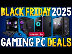 AWESOME Black Friday 2025 Pre-Built GAMING PC DEALS Live Right Now on Amazon!