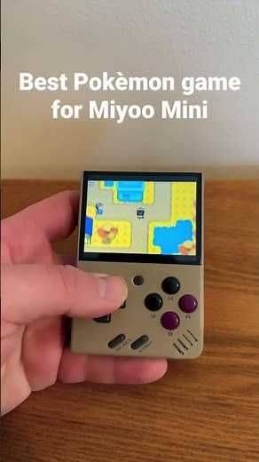 Pokèmon Unbound is the best game for the Miyoo Mini