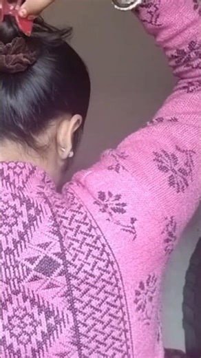 short hair ponytail hairstyle #trendingshorts #hairstyle #ponytail