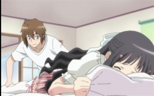 对妹子挠痒痒，效果拔群