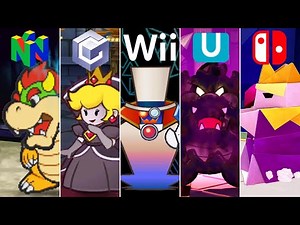 Evolution of Final Bosses in Paper Mario Games (2000-2020)