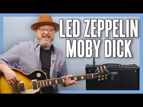Led Zeppelin Moby Dick Guitar Lesson + Tutorial