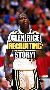 Glen Rice tells a story of WHY he CHOSE Michigan OVER Central Michigan! 🔥 Via: The Michigan Basketball Insider With Tim McCormick/ Go Blue Hoops! With Tim McCormick #glenrice #michigan #nba #collegebasketball | Justin Paden